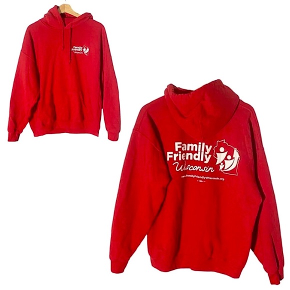 'Family Friendly Wisconsin' 2020 Endorsed Campaign Sweatshirt - Picture 1 of 4